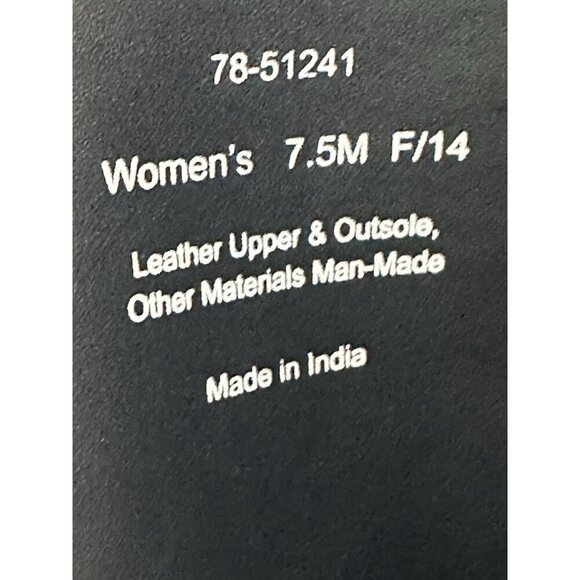 Johnston and Murphy Women's 7.5 Boots Leather High Black Riding - Picture 10 of 12